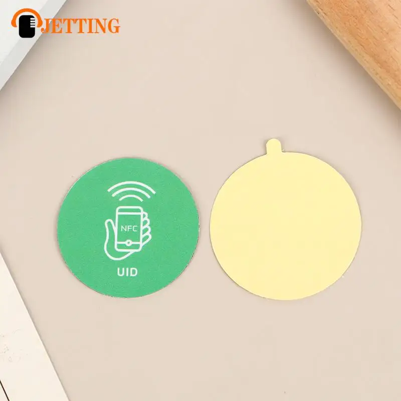 RFID 125KHz T5577 Rewritable Sticker Keytag Anti Metal Interference Label Writable Key Token Tag Card Duplicate