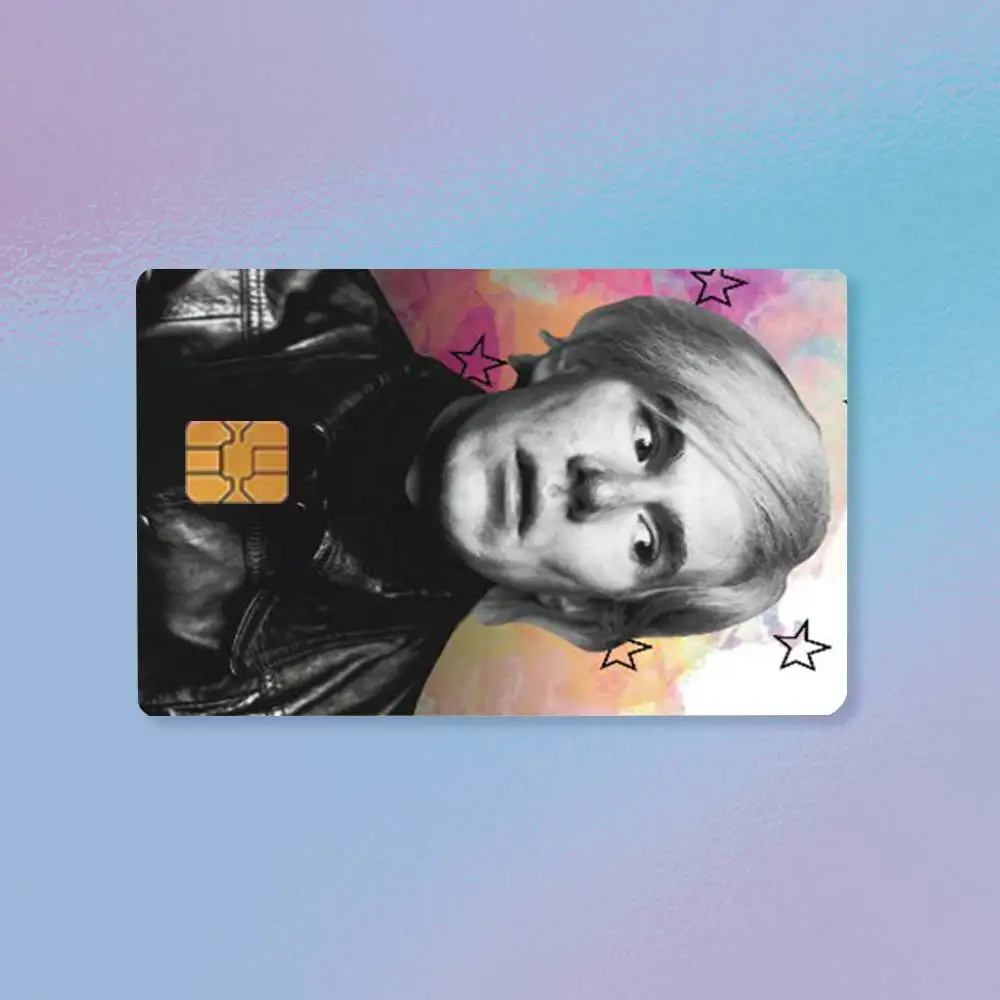 A-Andy W-Warhol Art   Credit Card HD Stickers Premium matte film effectively prevents fingerprints and daily abrasion.