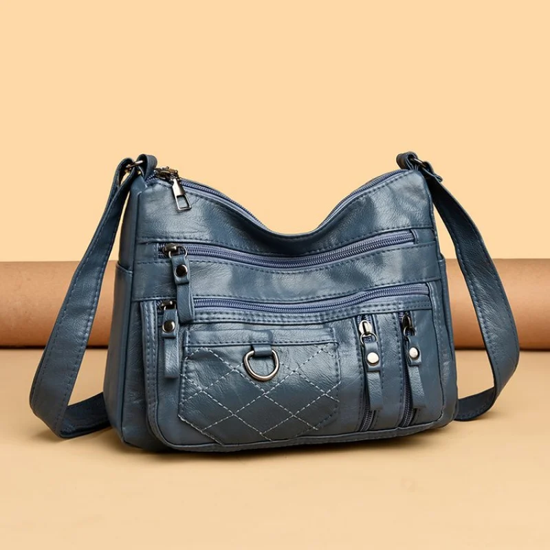 

Timeless Shoulder Bag For Ladies Crafted From Genuine Leather, Elegant Style By Famous Designer For Chic Outings