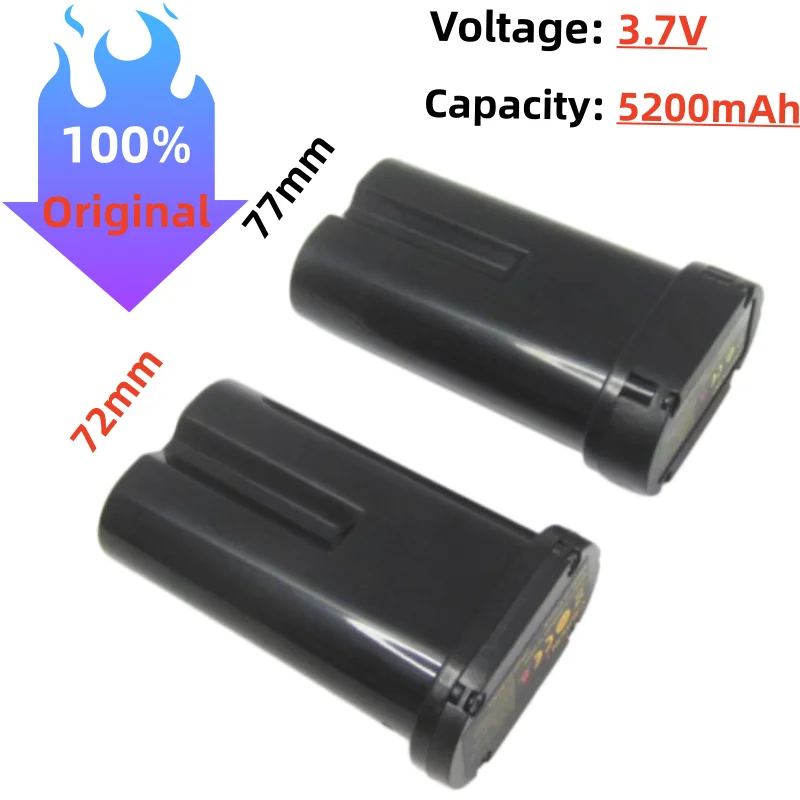 Original  Battery for 12 Wire 3D Laser Grade Instrument Power Supply 16 Wire 4D Horizontometer Battery Accessories, 5200mAh