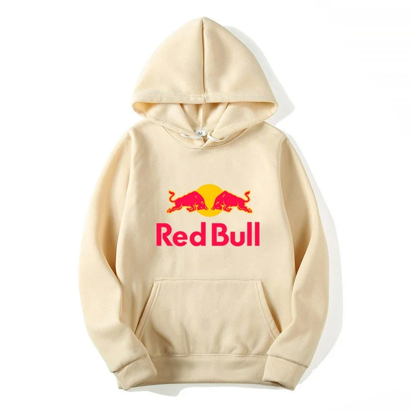 2025 جديد ريد بول هوديس موضة ريد بول شعار مطبوعة الرجال البلوز ملابس رياضية خارجية سباق جيرسي ريد بول ماركة الملابس #3