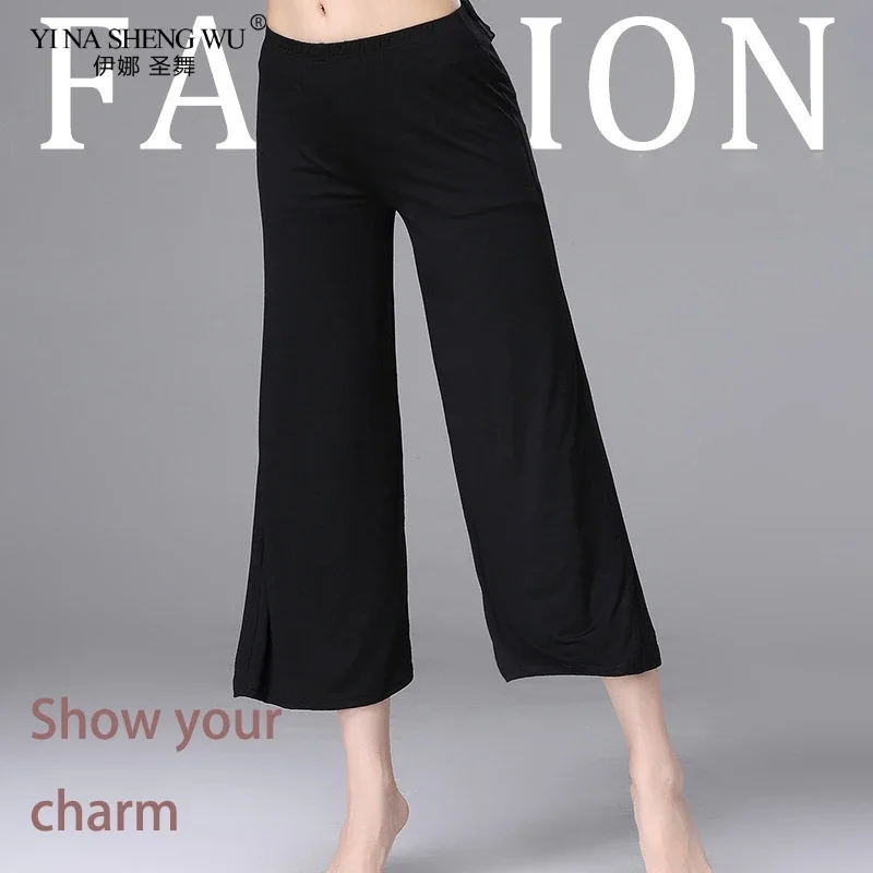 ملابس الرقص الشرقي النساء السراويل مشروط أزياء الرقص الشرقي المرنة سيدة فضفاضة بنطال ذو قصة أرجل واسعة/السراويل اقتصاص الرقص الشرقي النساء