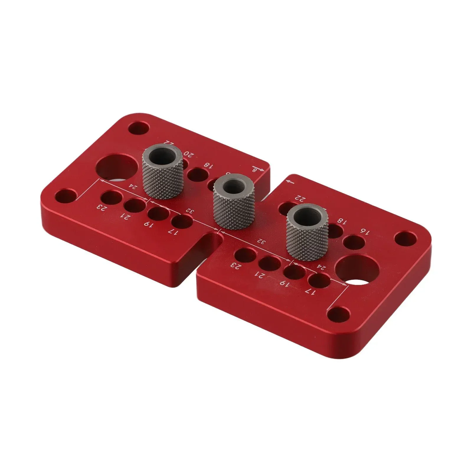 

For Designers For Woodworker Enthusiasts Red 10mm, 8mm Hole Locator Self Centering Drilling Guide Drill Wide Application Range