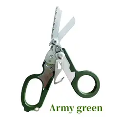 Multifunction Scissors Raptors Portable Emergency Shears Tactical Folding Scissors Outdoor Survival Tool Scissors