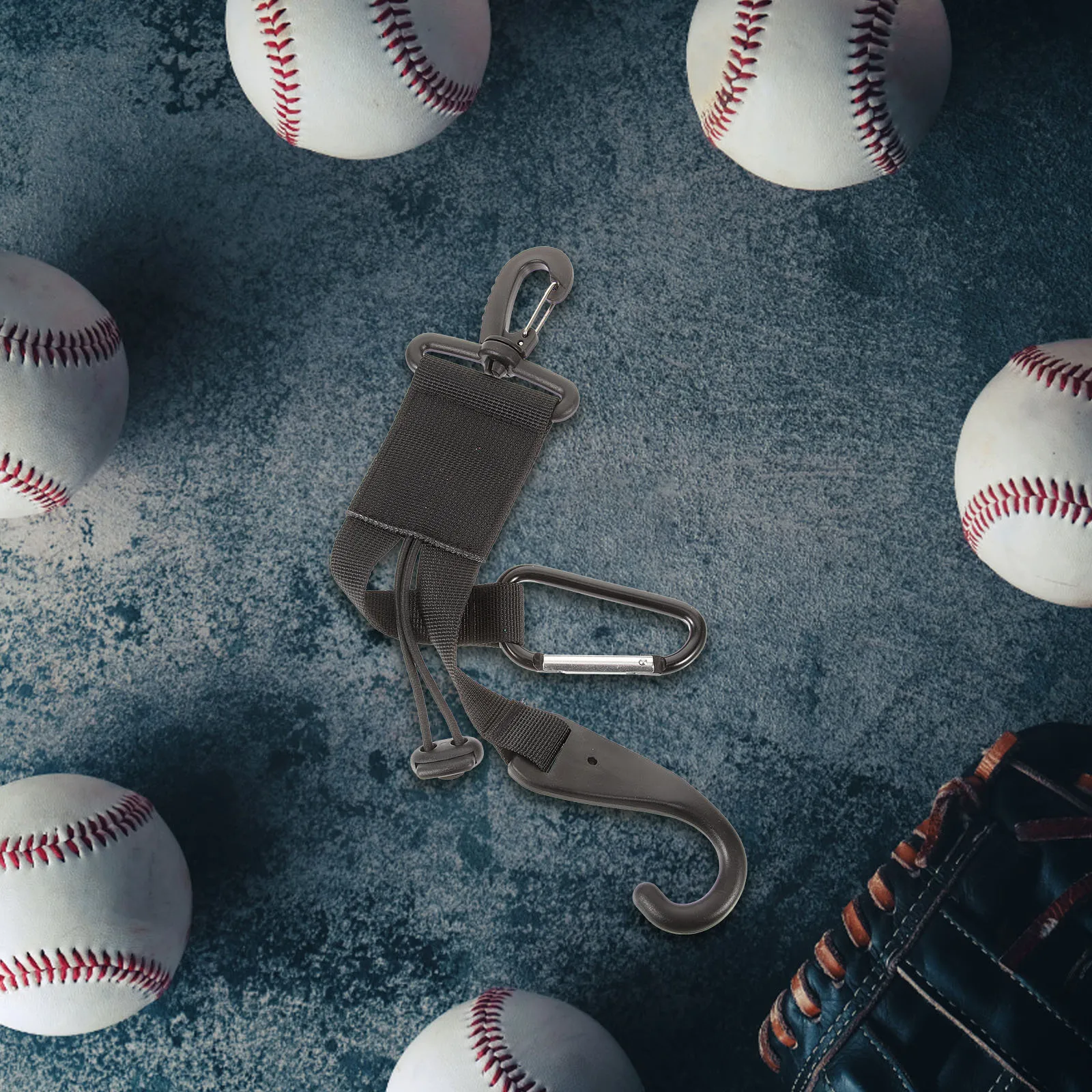 

Baseball Glove Sturdy Bat Hanger Softball Gear Holder Baseball Softball Gear Hanger Hook Reusable Equipment Supplies