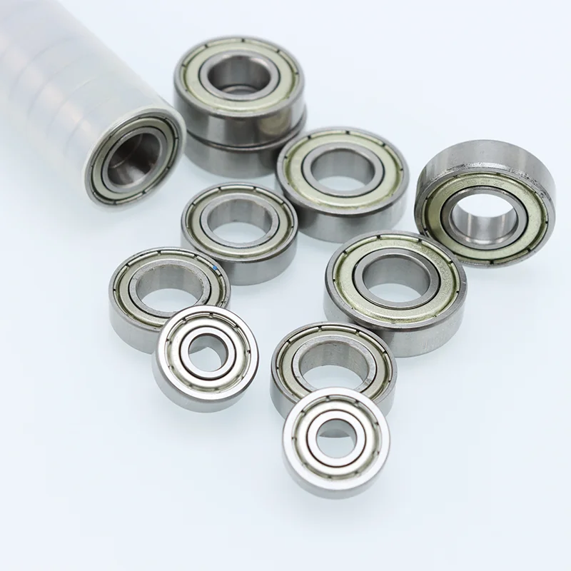 Small Bearing 3x7x3 4x10x4 4x7x2.5 5x9x3 5x11x4 8x22x7mm Miniature Bearing Roller Car Skate Skateboard Wheel Bike Mini Bearings