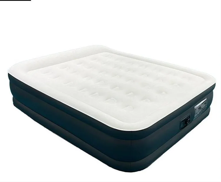 

Высококачественный складной надувной матрас со встроенным насосом, увеличенный размер, для использования в помещении и на улице, акция по продажам