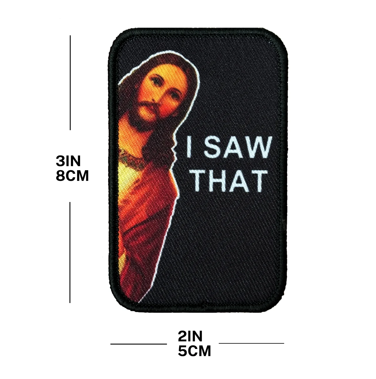 Funny Jesus Morale Patch 