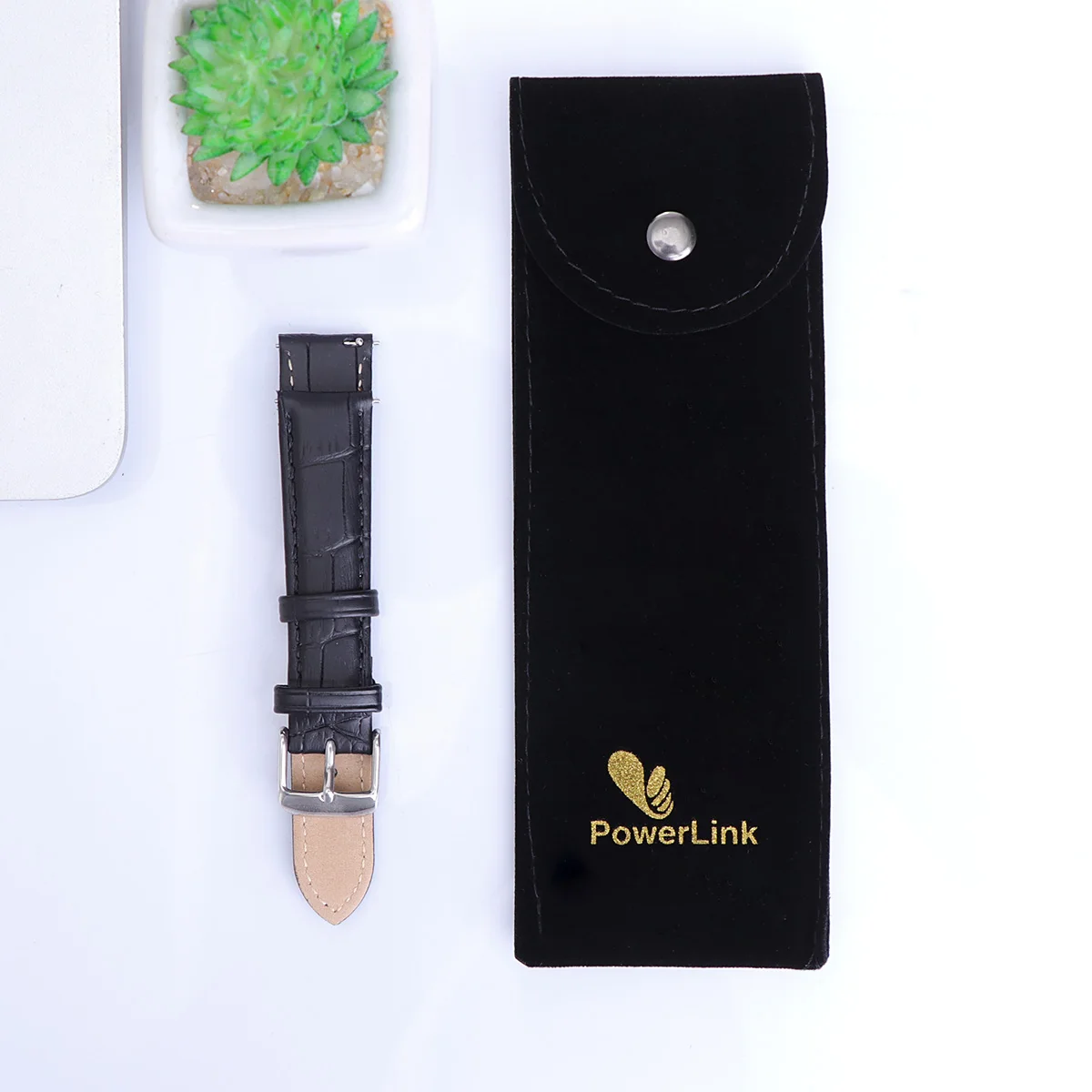 

18 Mm Crocodile Strap Wristband Watch Replacement Smart Bracelet for Universal