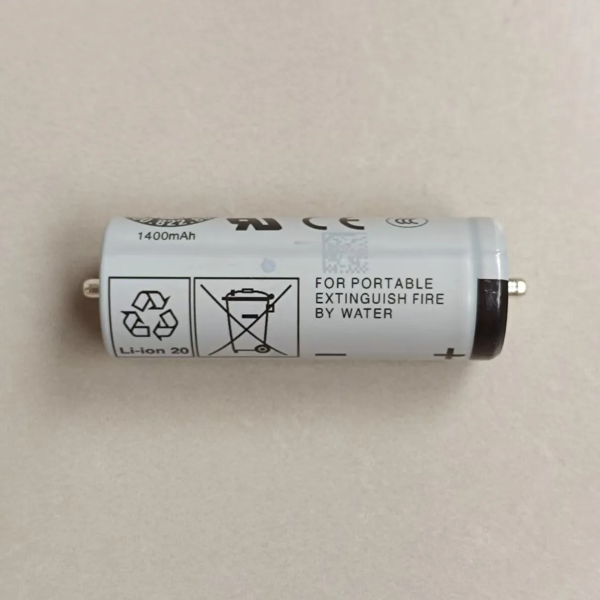 Suitable for sanyo ur1850a 3.7v 1400 mah lithium battery braun shaver battery