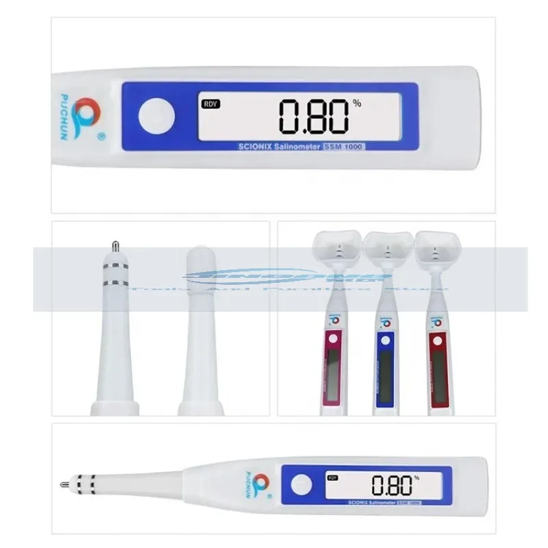 3 in 1 Thermometer/NA/salinity Meter Multiparameter Salinity Measurement Instrument