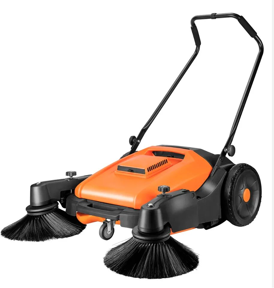 New S480 Walk-Behind Mini Floor Sweeper Cleaner Machine for Sale