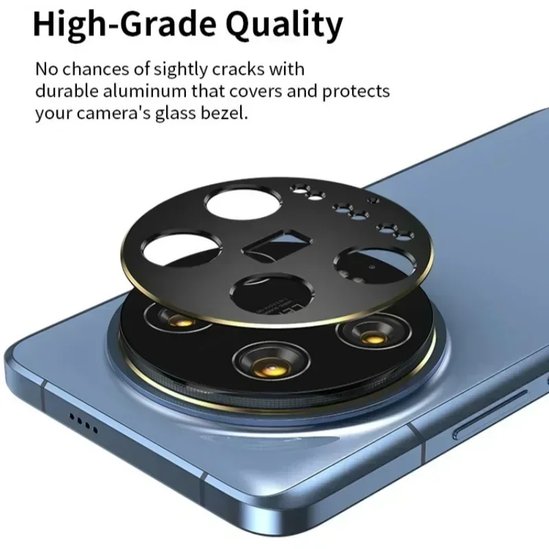 Metal Camera Lens Screen Protector for Xiaomi 14 13 Ultra Accessories Styling Cap Protective Case