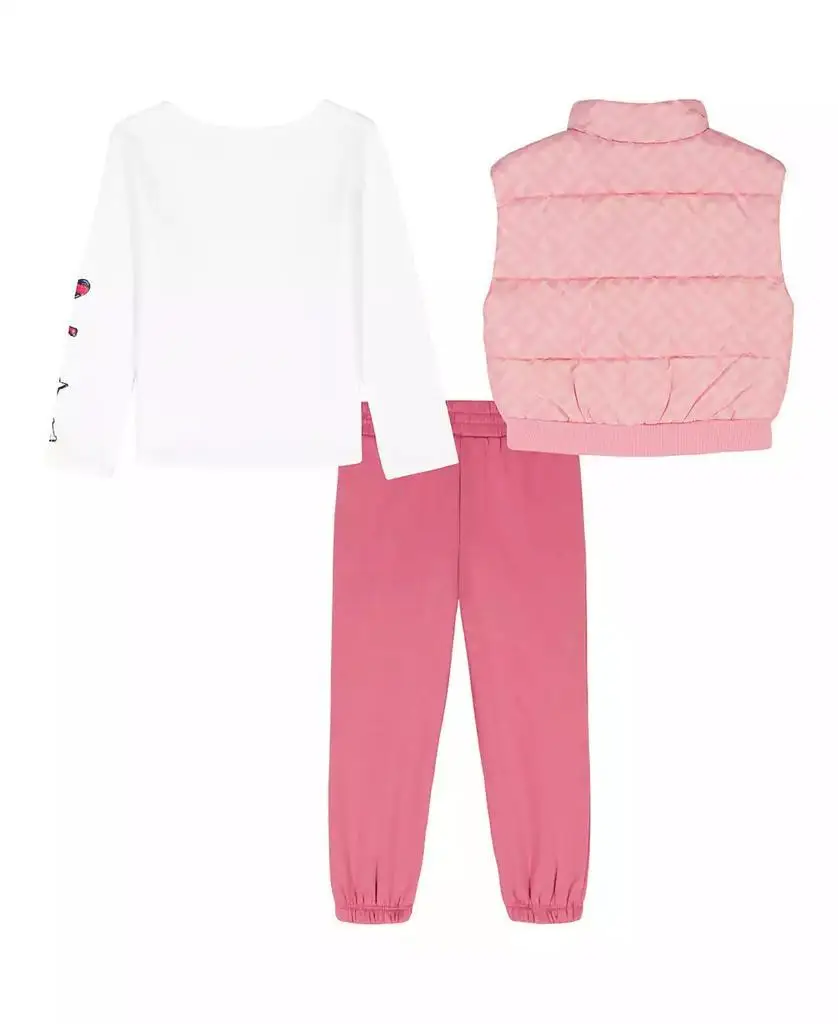 تومي هيلفيغر | طقم سترة وتي شيرت وركض للفتيات 2T-6X مكون من ثلاث قطع #2