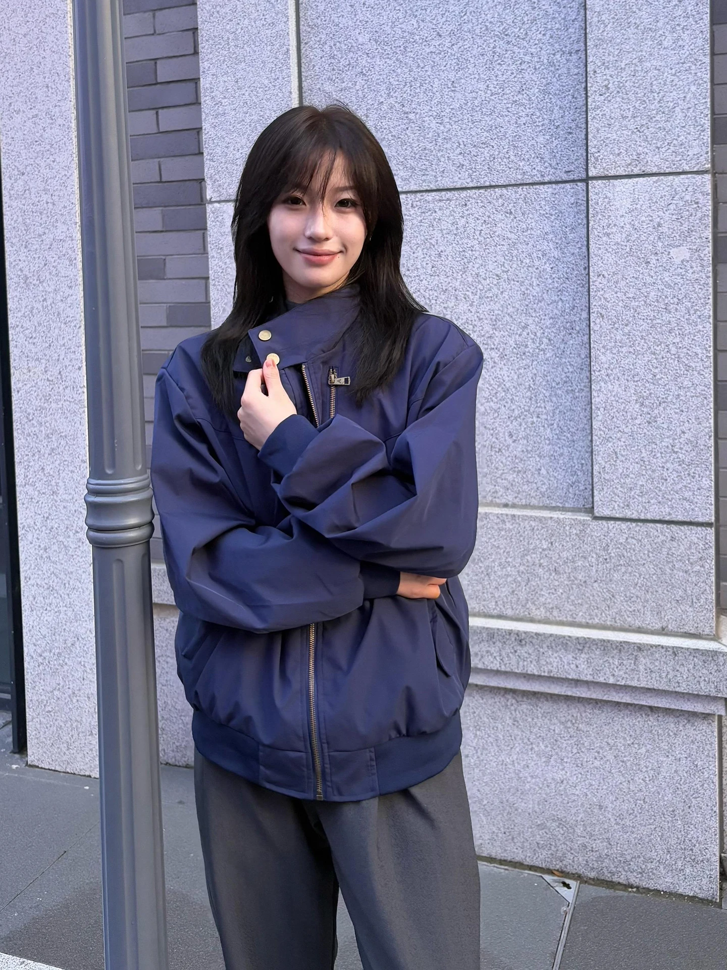 

Куртка-орта в стиле High Street (Кобальтовый синий), осенняя, унисекс, с высокой степенью защиты, для работы, Cleanfit