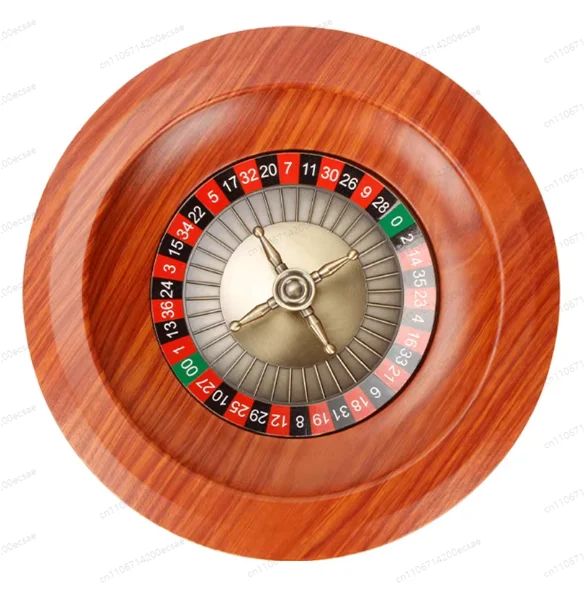 Russian Roulette 12 Inch Drinking Toy Event Lucky Draw Lucky Wheel Entertainment Game Props Russian Wheel Wooden