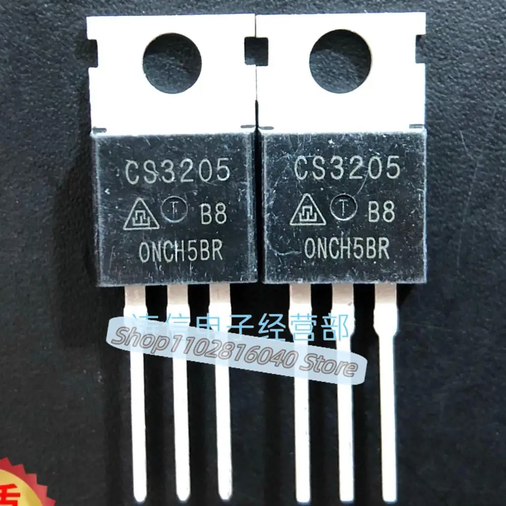 10PCS/Lot CS3205  CS3205B8 TO-220 55V 120A  High Quality Imported Original 