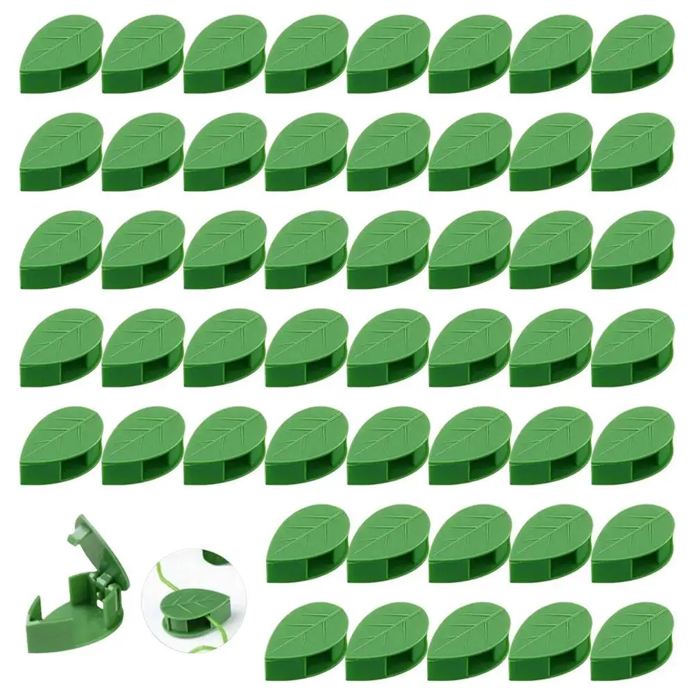 

Крепления для вьющихся растений в форме листьев, 10/50 шт., зеленые держатели для растений, настенные клейкие крючки для вьющихся растений, зажимы-фиксаторы для лиан