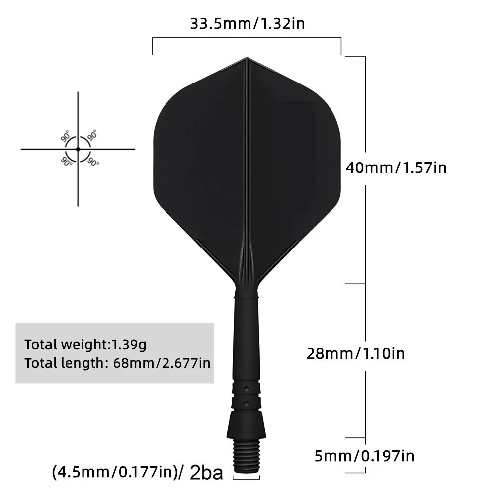 Fox Smiling 3PCS 22g Soft Darts With Brass Barrel And Integrated Flight And Shaft