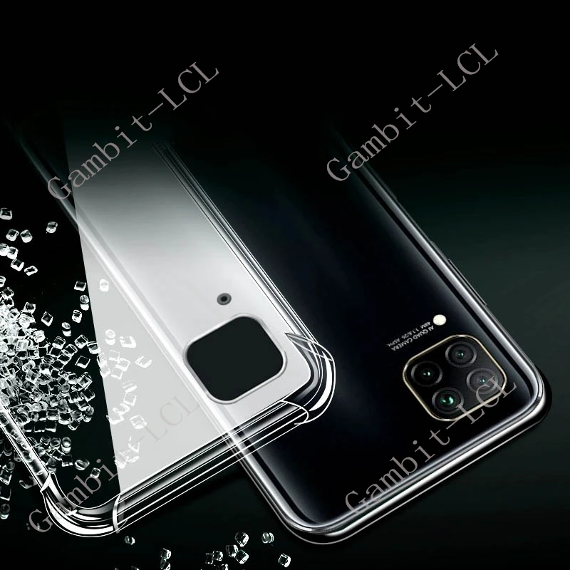 Anti-Falling Case For Huawei P40 lite 4G Nova7i 7i JNY-L21A JNY-L22 Soft TPU Original Shockproof Back Cover ON Nova 6 SE view 4