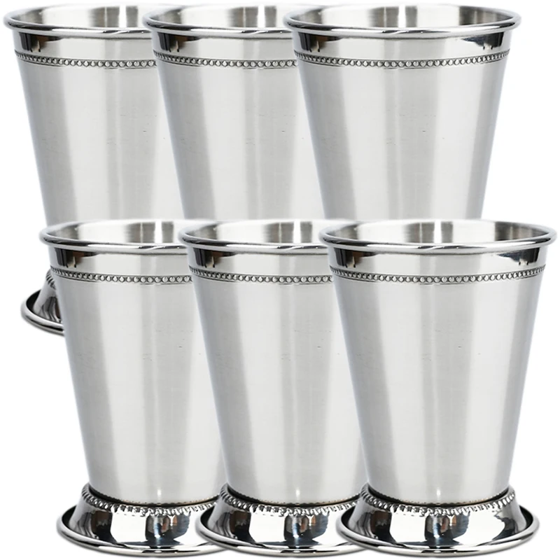 

Mint Julep Mug Stainless Steel Cocktail Mug Mixed Drinks Mug Martini Mojito Drink Bar Party Beer Mugs Julep Bar Wine Glass