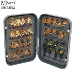 MNFT 5 Styles 32Pcs Insect Bumble Bee / Ant Bionic Bait Fly Trout Fishing Lures Artificial Bait