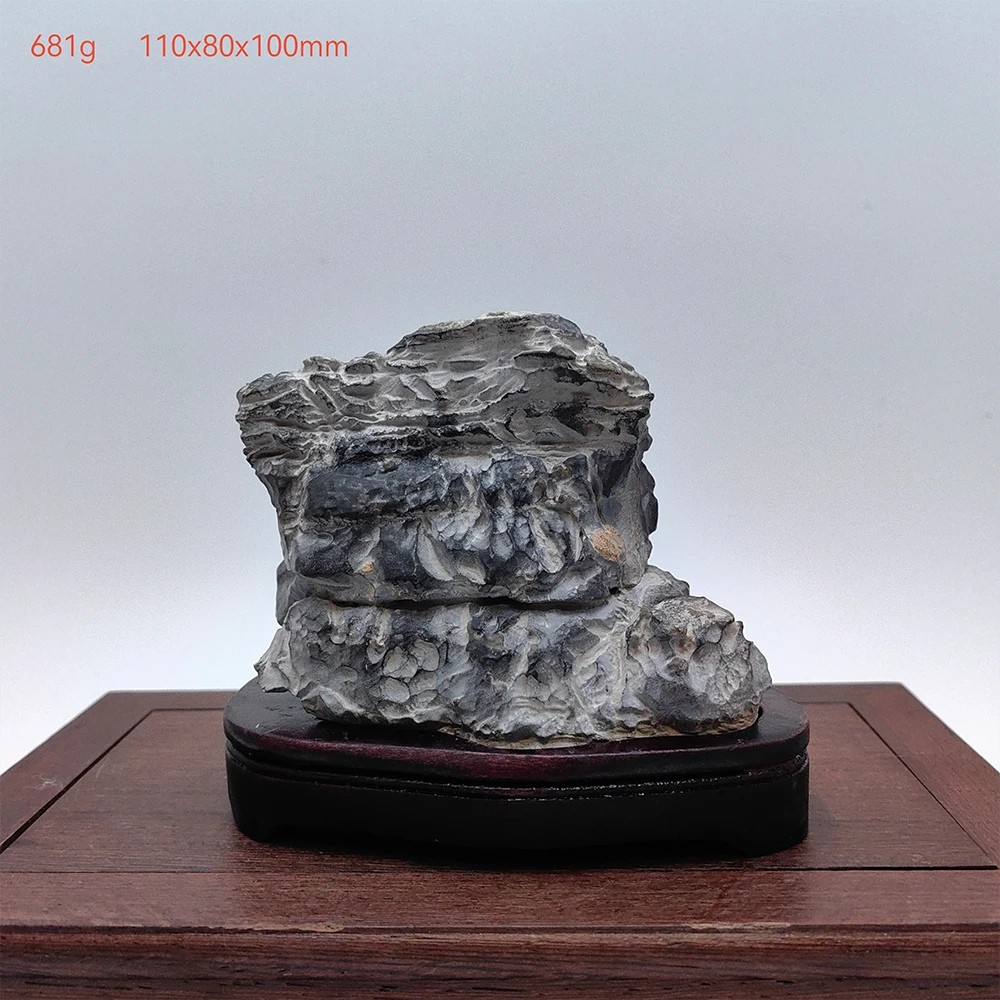 

Decoration Home Natural Precision Stone Rock Collect "Small Mountain" Asian Natural Stone Rough Stone Meditation Natural Stone