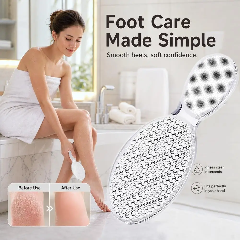 Nano Glass Exfoliate Foot Hard Dead Skin Pedicure Remover Scrubber Peeling Artifact Peeling Nano Foot Plate File Pedicure Tools