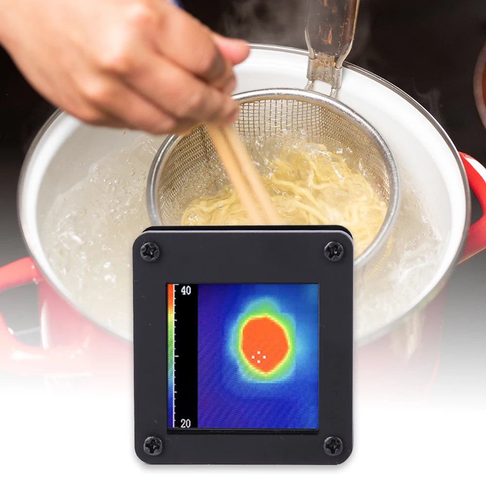 Display LCD Dispositivo di rilevamento termocamera Dispositivo di rilevamento Telecamera di temperatura Strumenti di misurazione professionali digitali ad alta precisione