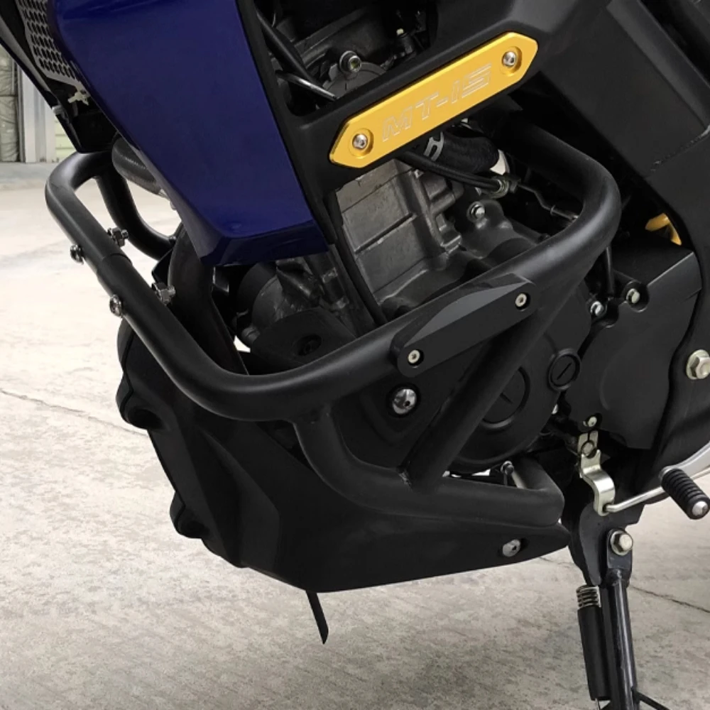 

Защита двигателя для MT 15, защитные дуги для мотоцикла, защитный бампер для Yamaha MT15 MT-15 2019-2024 2020, аксессуары