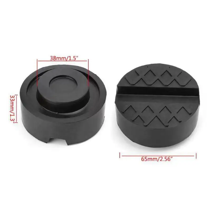 سيارة رفع جاك حامل منصات مطاطية الخامس الأخدود سيارة جاك وسادة مطاطية المضادة للانزلاق السكك الحديدية حامي دعم كتلة الثقيلة لرفع السيارة