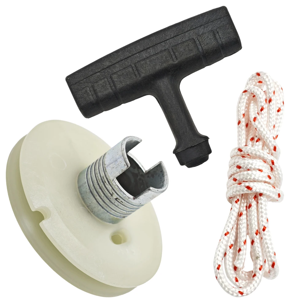 Комплект веревки для ручки шкива стартера для Husqvarna 266 268 272 268 272 61 6, запасные части для бензопилы, цепная пила 503 10 24-05 Комплект веревки для ручки шкива стартера для Husqvarna 266 268 272 268 272 61 6, запасные части для бензопилы, цепная пила 503 10 24-05