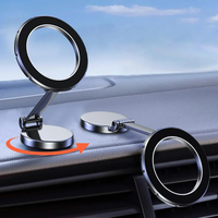 1080 Magsafe Car Phone Holder For iPhone 14 15 16 Android In Car Accesiories Mobile Cellphone Holders Support For Tesla Mount