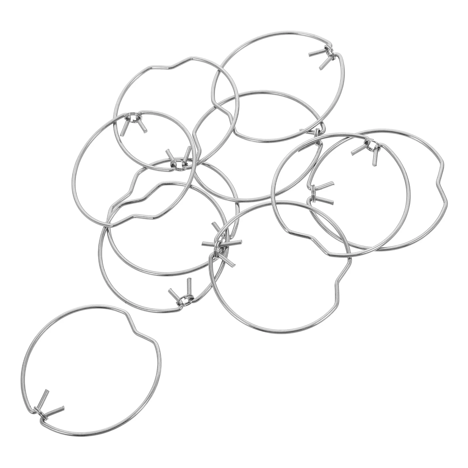 

10pcs Mr16 Lamp Retaining Spring Clip Ring For Bulb Spotlight Fixing Metal Clips Led Downlight Panel Light Fixture Reusable