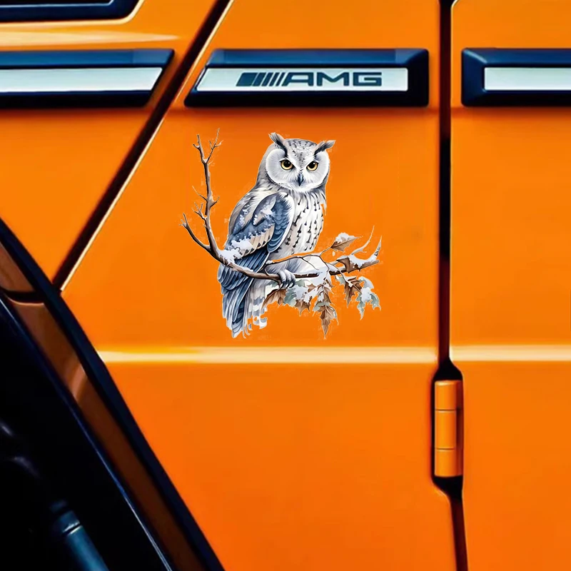 

3D car sticker owl cute cartoon motorcycle car scraper leather case laptop decorative sticker