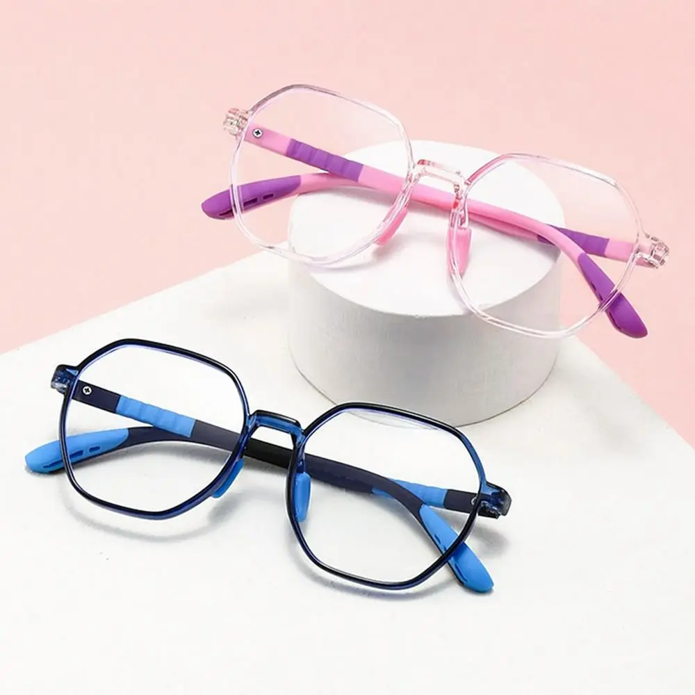 Anti-blue Light Kids TR90 Glasses Children Boys Girls Computer Eye Protection Eyeglasses Ultra Light Frame