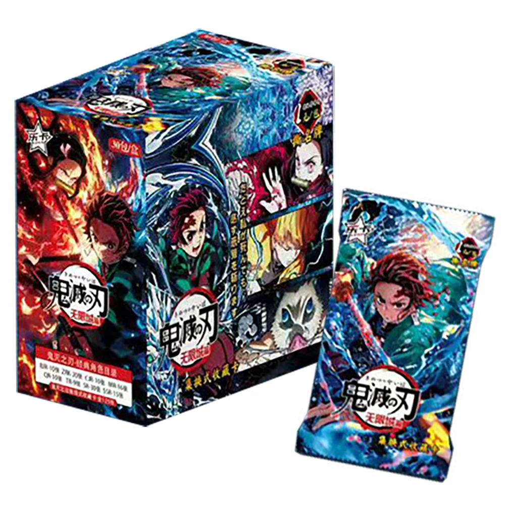 

Demon Slayer Collection Cards Hot Blooded Action Anime Characters Cards Boys and Girls Cherish Creativity Peripheral Toys Gifts