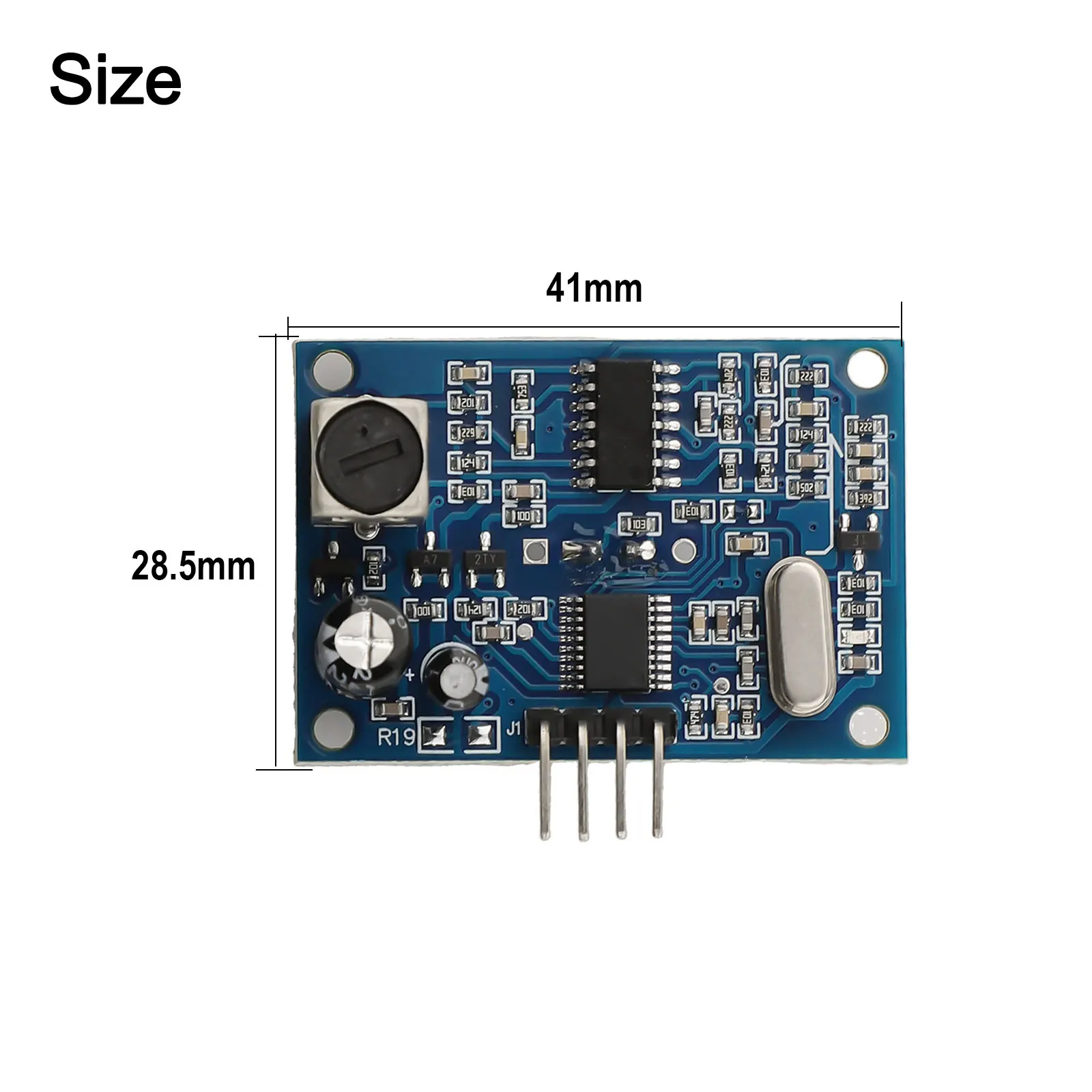 Detección automática de objetos Sensor acústico de 5V Control automático Medición de distancia Módulo de medición de distancia