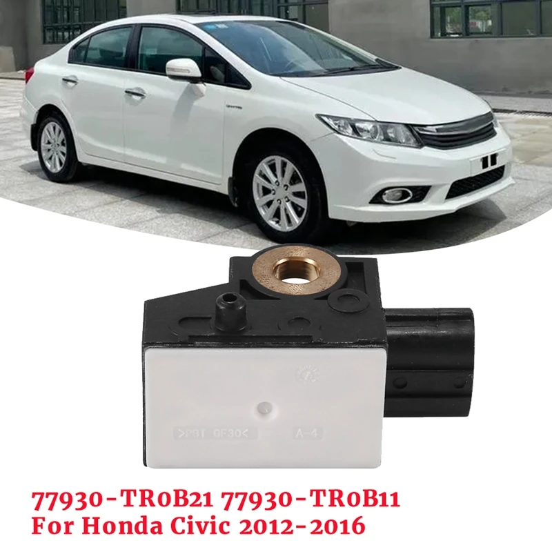 Car Front Impact Sensor 77930TR0B21 77930-TR0B11 For Honda Civic 2012-2016 Left Or Right Impact Collision Sensor Spare Parts