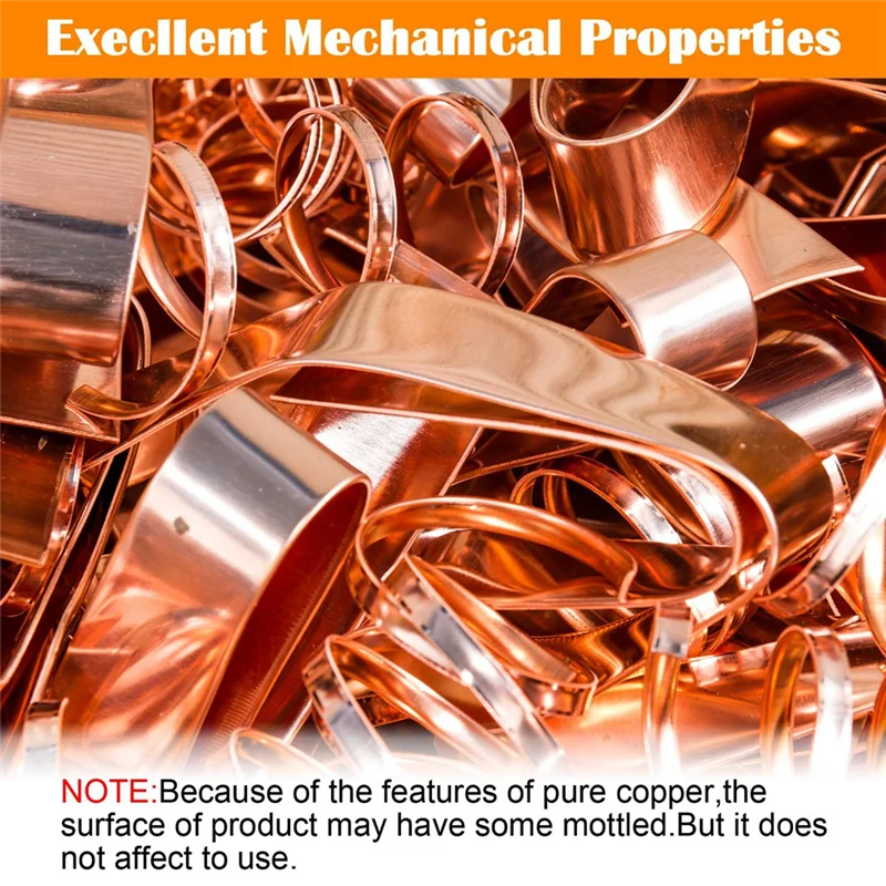 

Рулон медной фольги CHCH, медный лист 6 x 10 футов, мигающий медный лист 0,1 мм для ремонта дома и проектов DIY