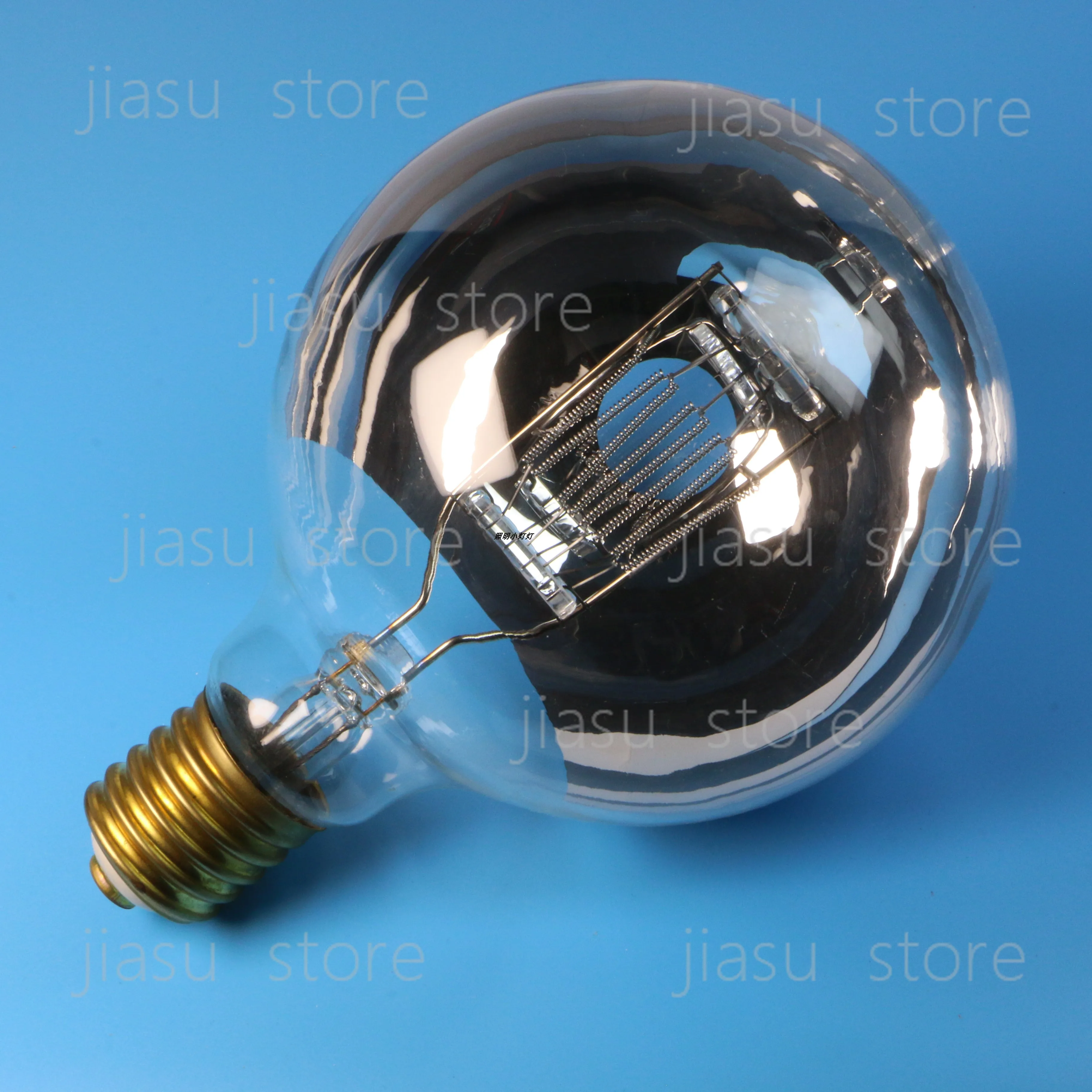 High Power Floodlight Bulb 1000W 2000W 3000W, 220V 110V E40 Half Reflector Bayonet Searchlight Lamp