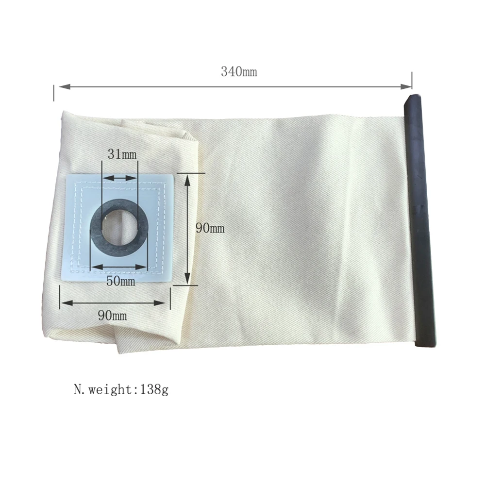 Vacuum Cleaner Cloth Bag Washable Dust Bag Replacement for Karcher Karcher T10 T12 T10/1 T12/1 Dust Bag