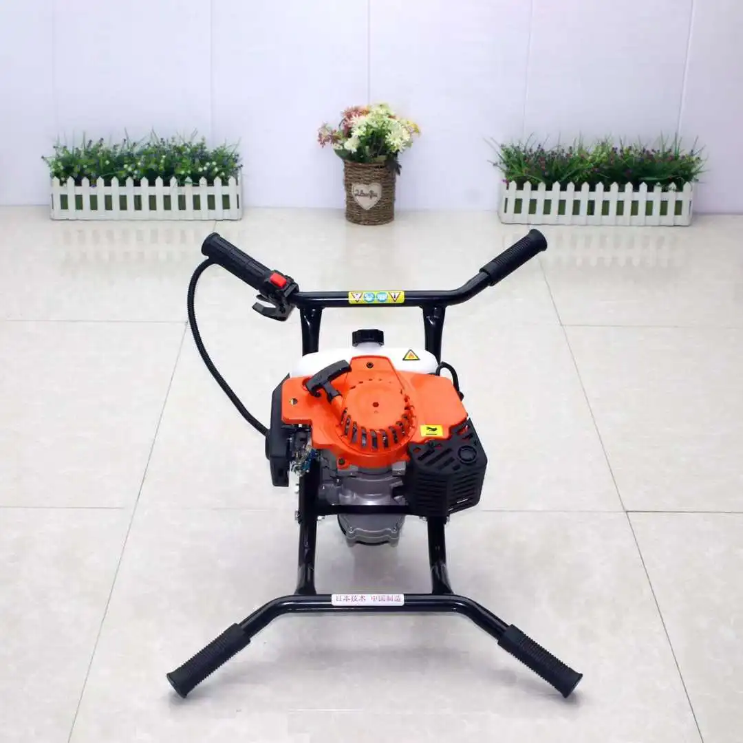 

57cc Double-Person Ground Digging Machine Hole Punching Machine Small Agricultural Piling Machine Planting Fertilizer Applicator