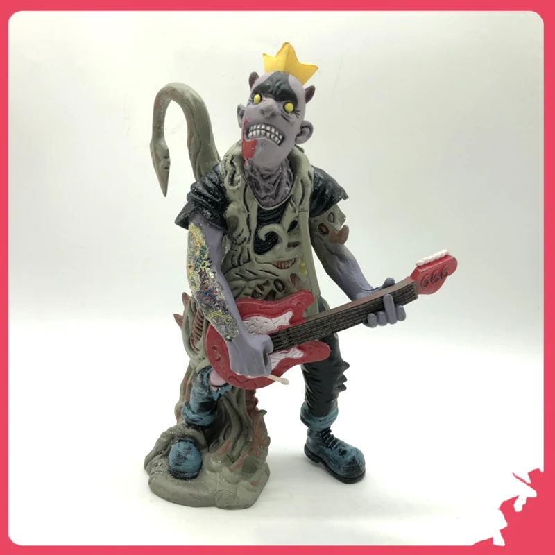 Genuine Bulk Cargo A Murder Band Playing Guitar And Carrying Knives Handmade Toy Models Ornaments Anime Merchandise Toys Statues