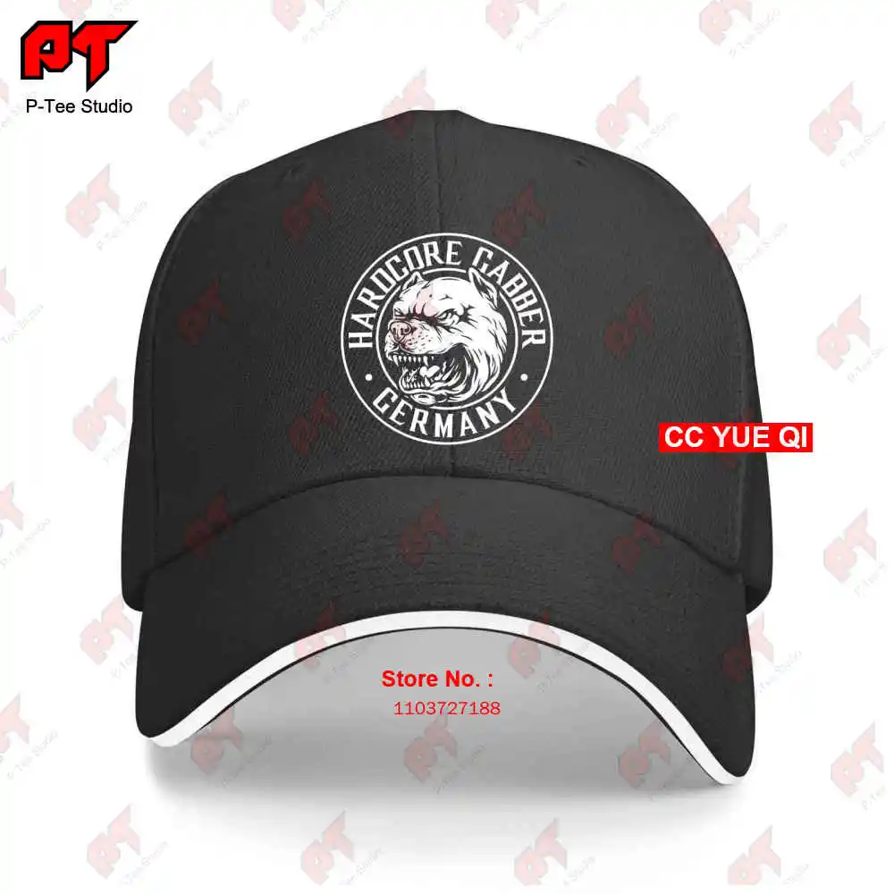 Hardcore Gabber Germany Dog Uptempo Terror Hardstyle Frenchcore Neu Baseball Caps Truck Cap 1RHZ