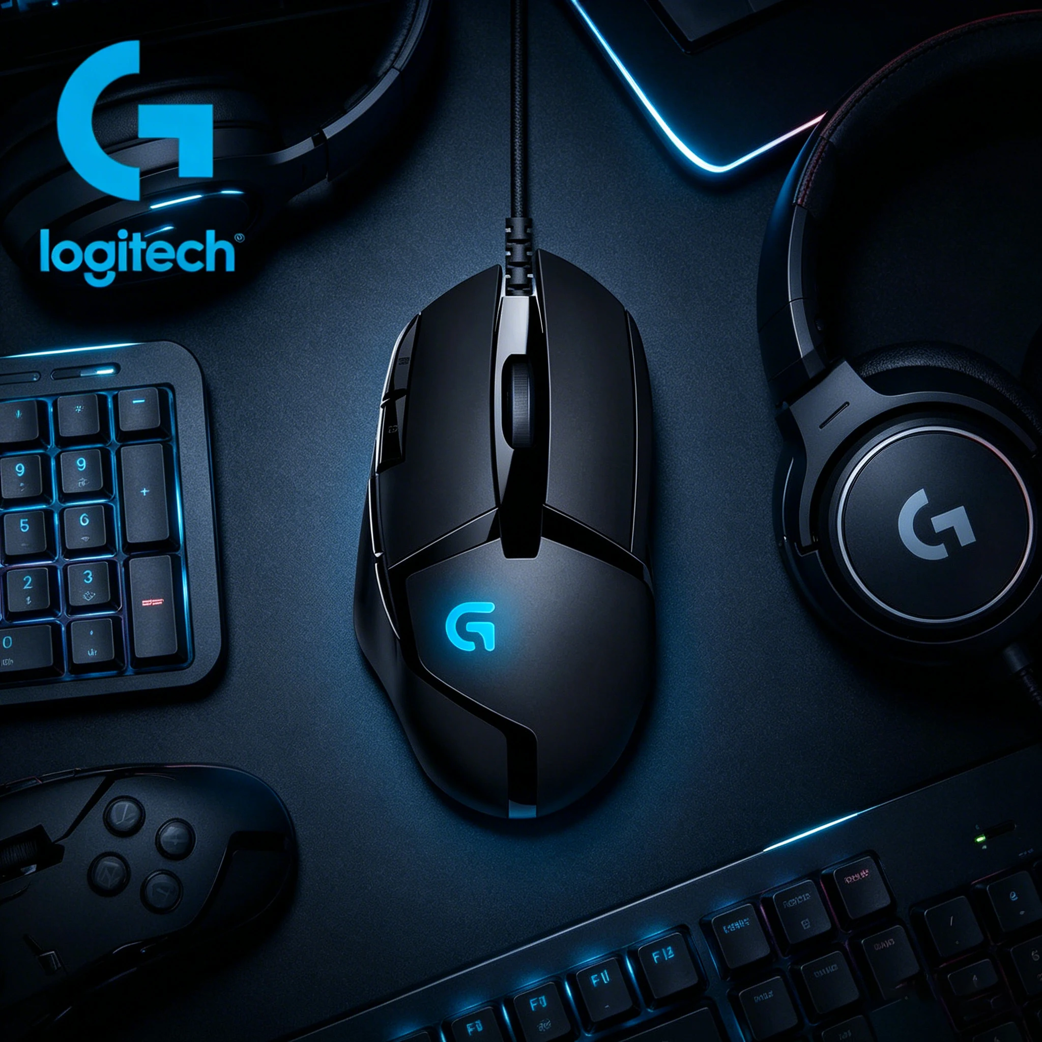

Logitech G402 gaming specific wired mouse, desktop computer, laptop universal mouse, G304/G305 wireless gaming mouse