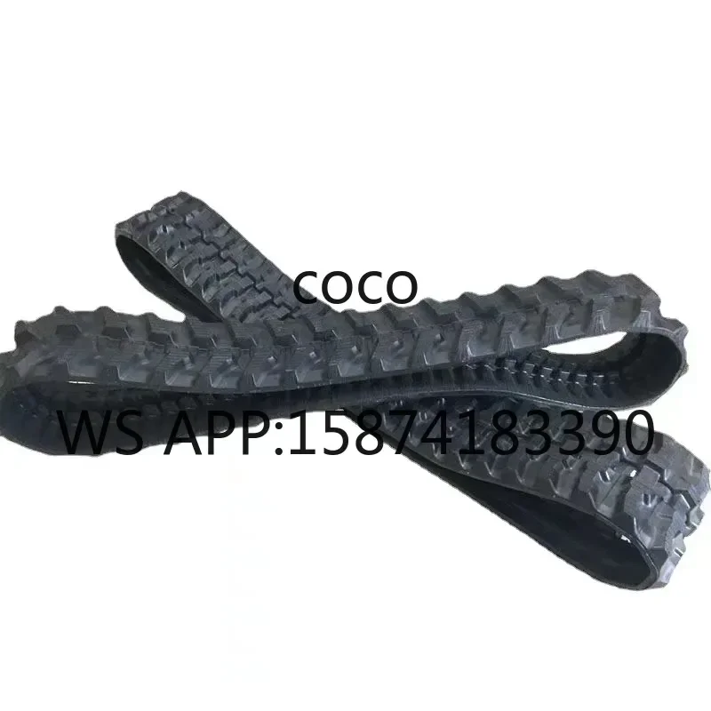 Excavator Machinery Undercarriage Rubber Track, 300x55.5x82 Rubber Crawler Belt