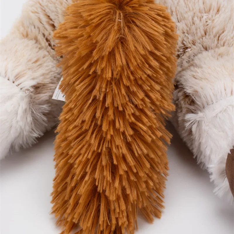 لعبة حصان رائعة من القطيفة، وسادة حيوانات محشوة، ديكور منزلي نابض بالحياة، أرضية مسطحة مريحة قابلة للعناق #5