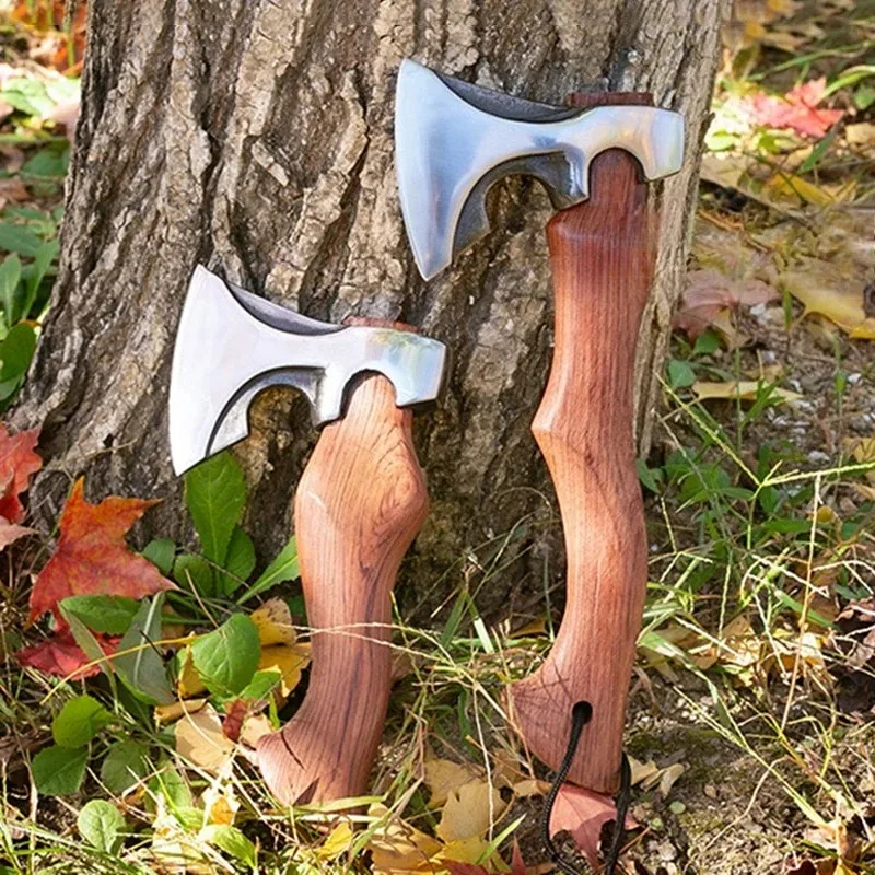 

Боевой топор Джунгли Кемпинг Разделительные деревянные топоры Выживание на открытом воздухе Охотничий топор Персональная защита Ручной топор Многофункциональный туристический топор