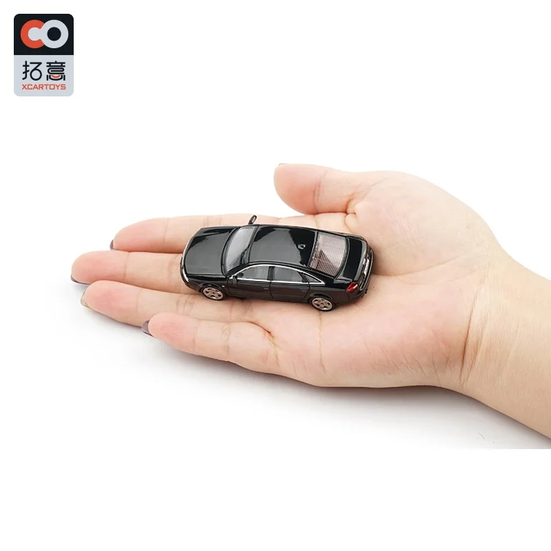 Xcartoys 1:64 Ao-di A6 (C5) Black/White Alloy Simulation Model Car